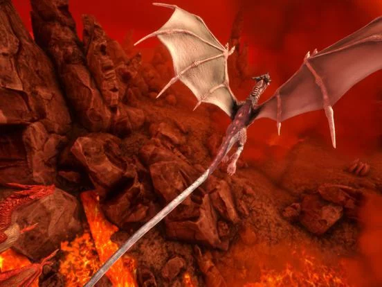 Изображение игры: Dragon Flight Simulator Games