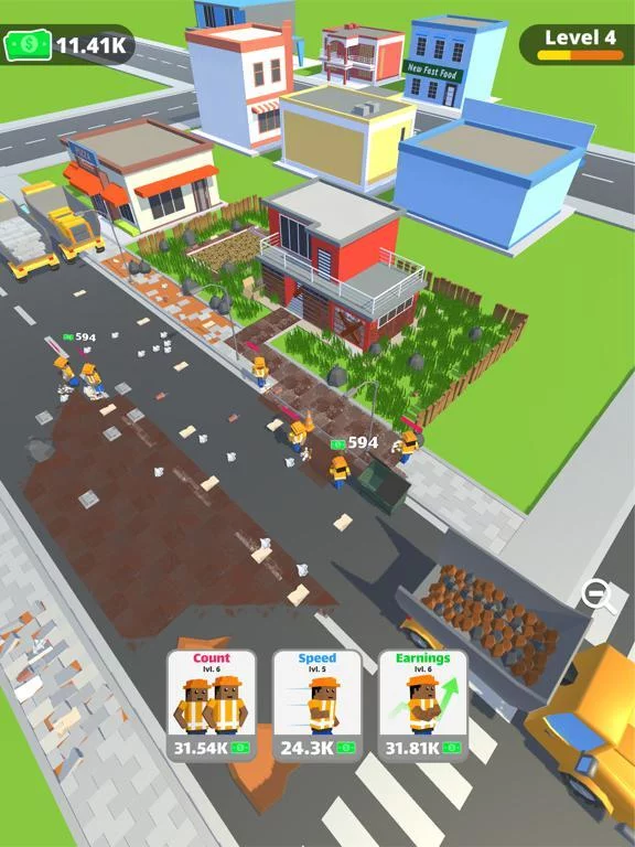 Изображение игры: Cleaning Idle