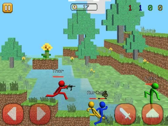 Изображение игры: Stickman Fight Multicraft