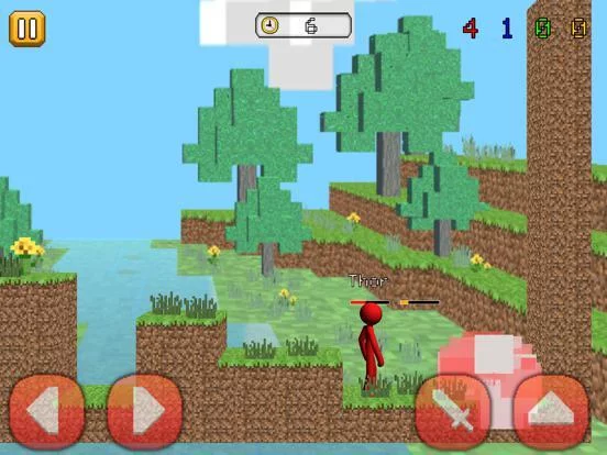 Изображение игры: Stickman Fight Multicraft