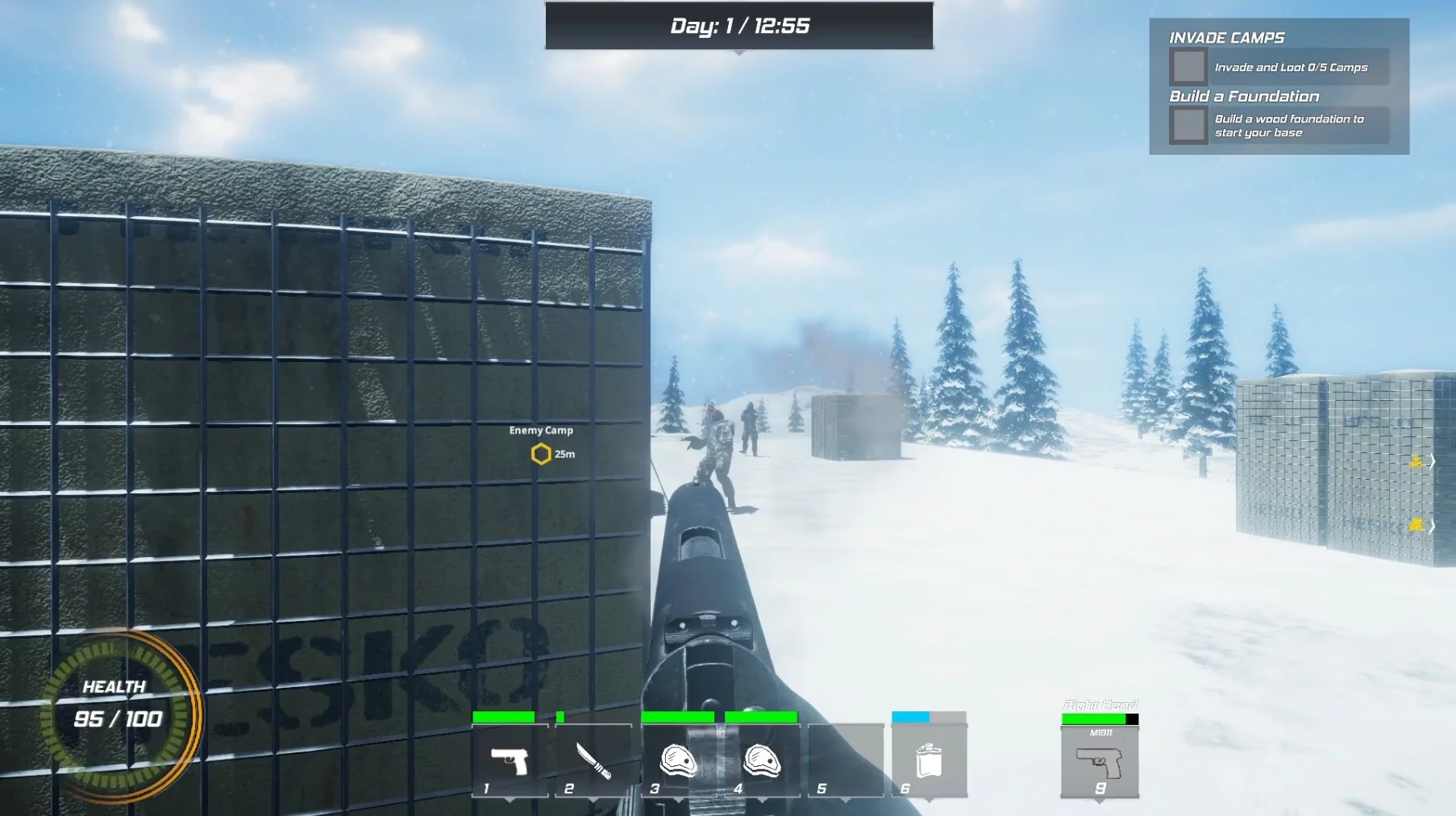 Изображение игры: Winter Warfare: Survival