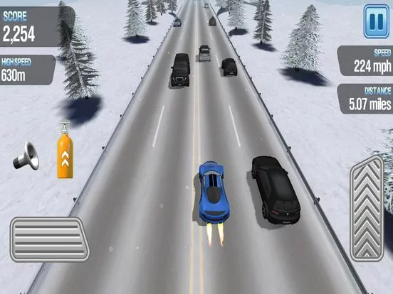 Изображение игры: Traffic Racing
