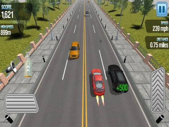 Изображение игры: Traffic Racing