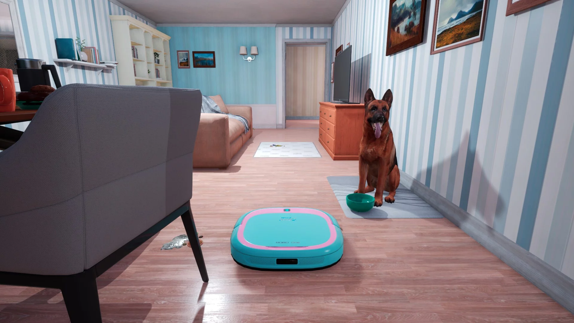 Изображение игры: Robo Vacuum Simulator