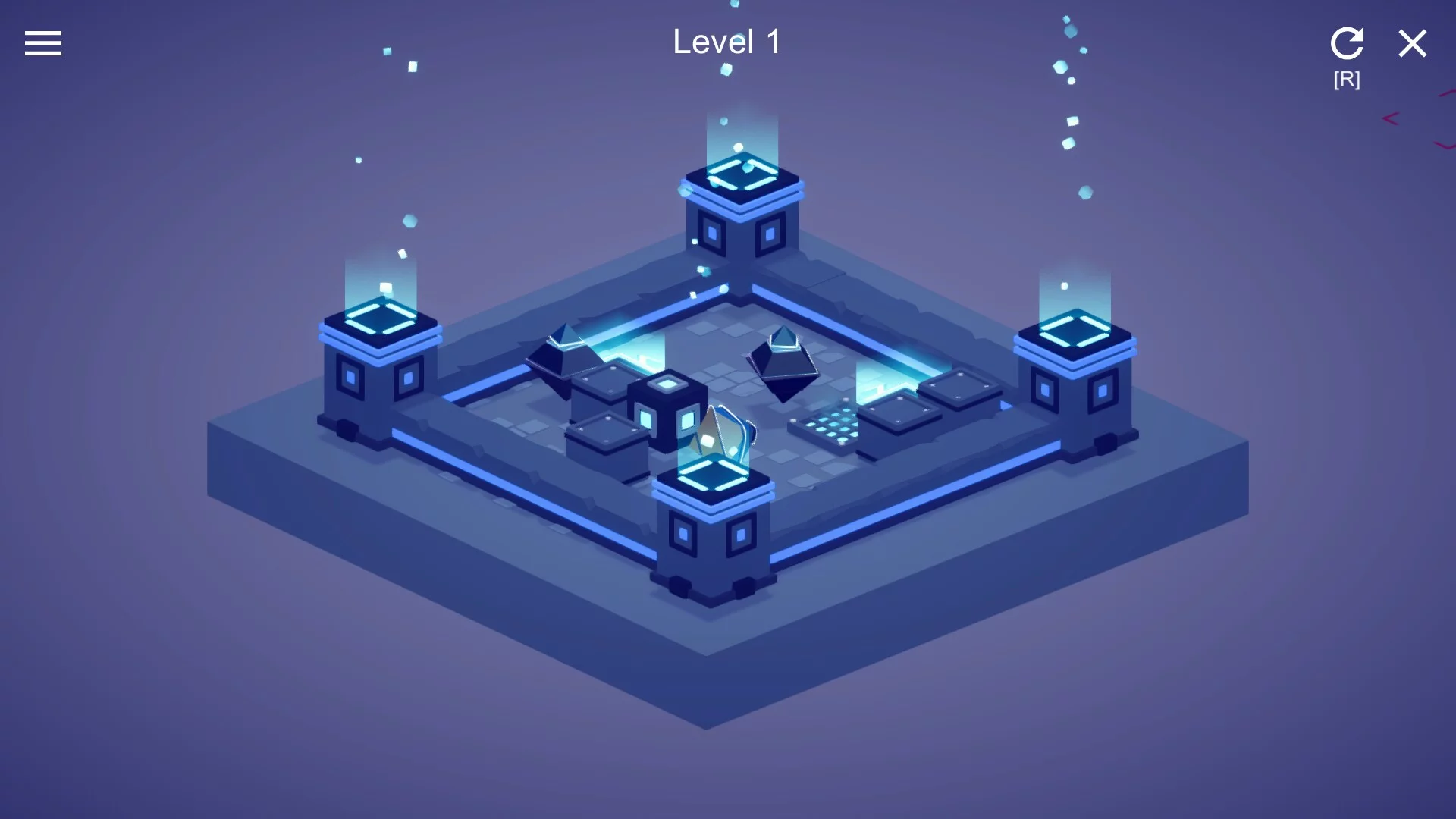 Изображение игры: Cyber Sokoban