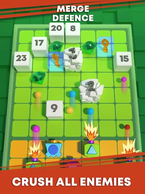 Изображение игры: Merge Defense Adventure