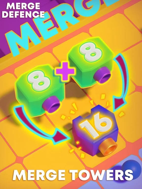 Изображение игры: Merge Defense Adventure