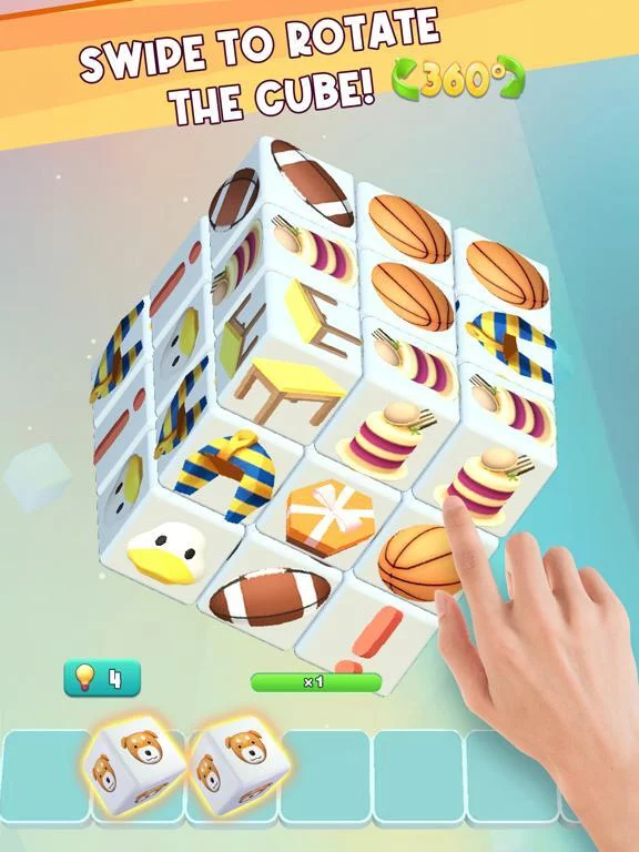 Изображение игры: Match 3D Cube