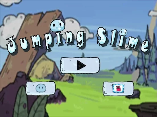Изображение игры: Jumping Slime 2D Platform Game