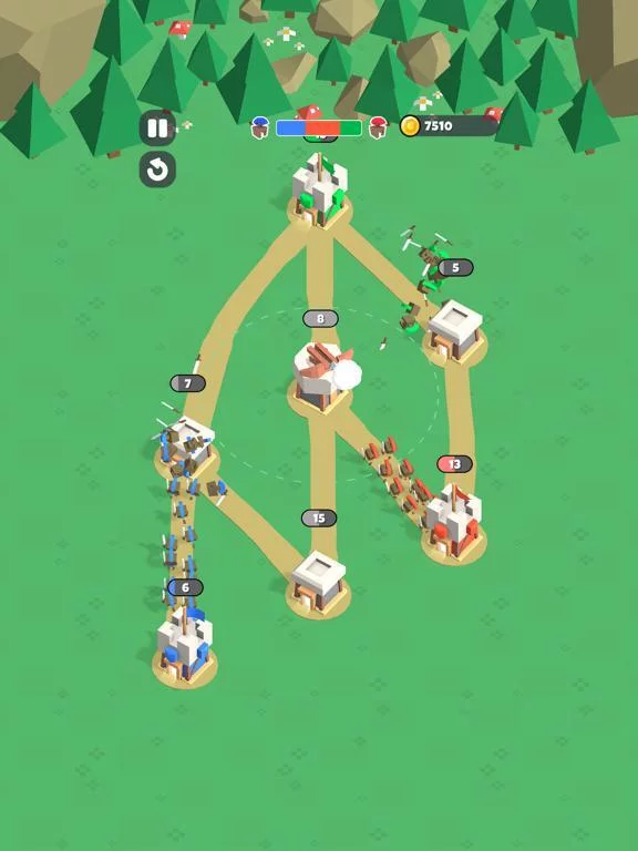 Изображение игры: Royal Castle－City Takeover RTS