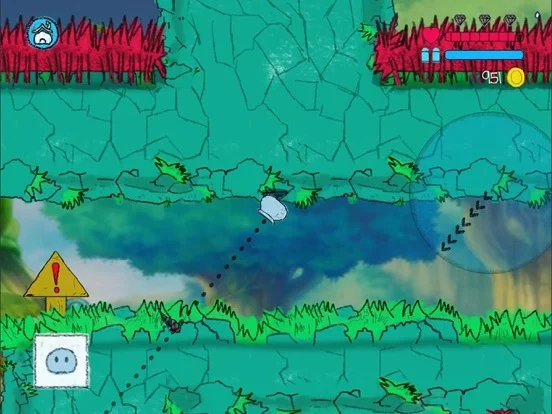 Изображение игры: Jumping Slime 2D Platform Game