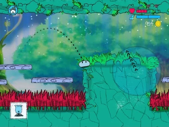 Изображение игры: Jumping Slime 2D Platform Game