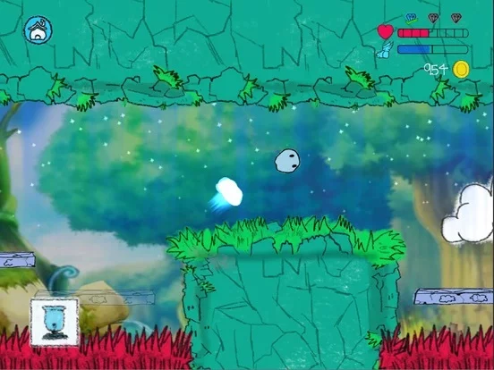 Изображение игры: Jumping Slime 2D Platform Game