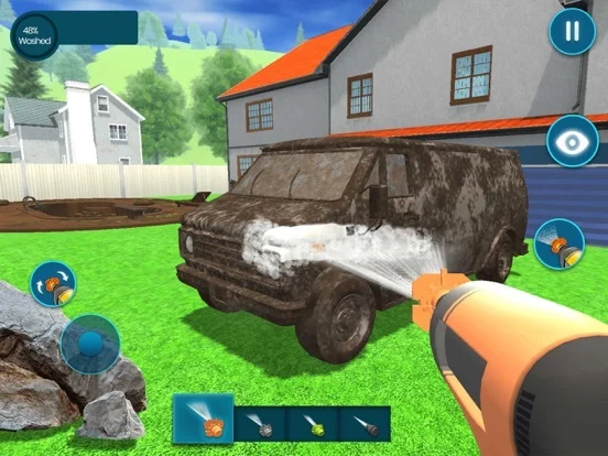 Изображение игры: Power Washing Clean Simulator