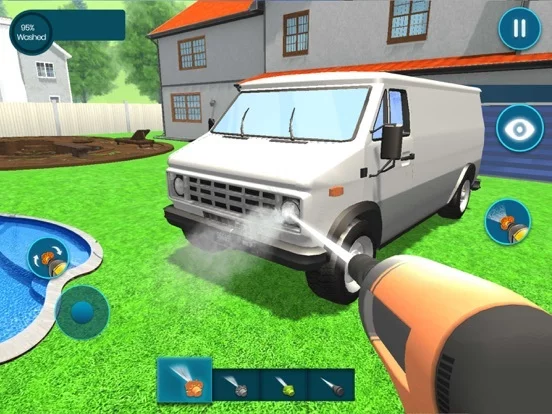 Изображение игры: Power Washing Clean Simulator
