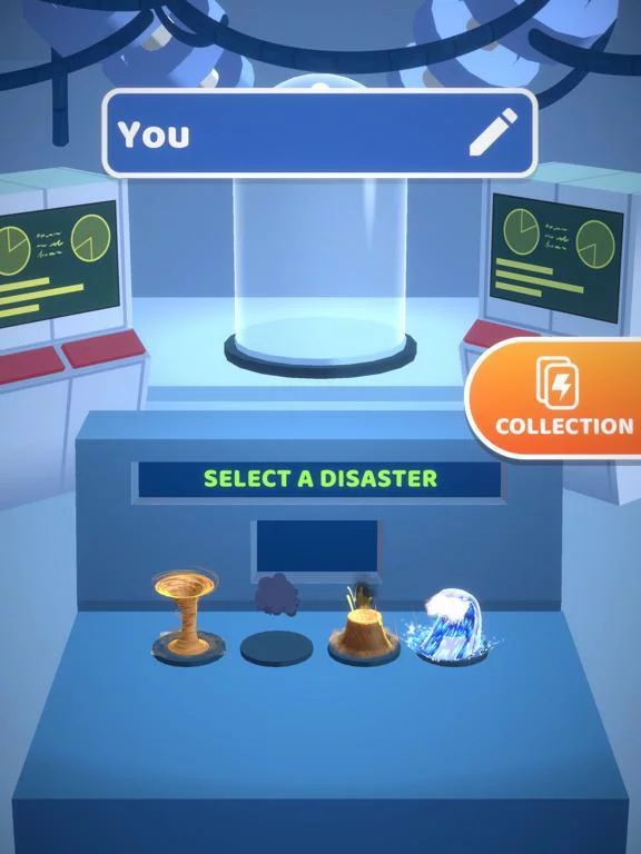 Изображение игры: Unnatural Disasters io