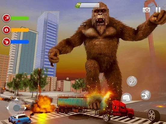 Изображение игры: Godzilla Kong - Kaiju Rampage