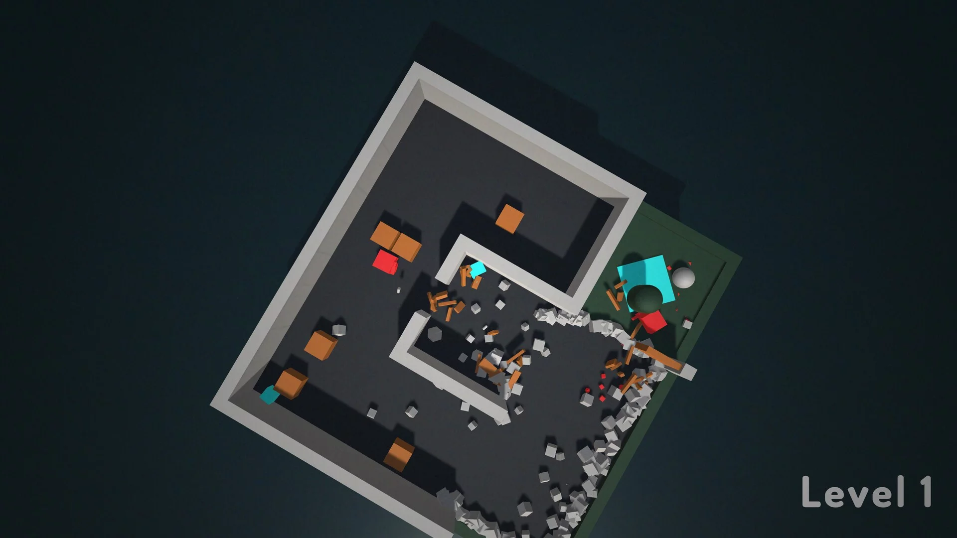 Изображение игры: Square Shooter