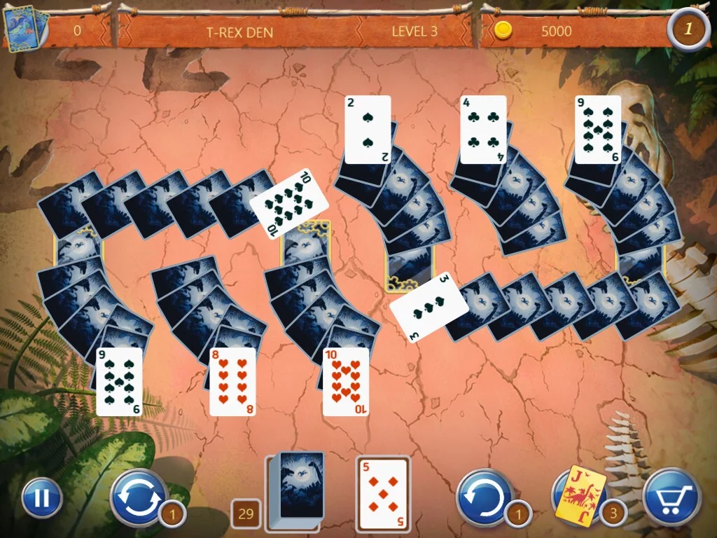 Изображение игры: Solitaire TED and PET