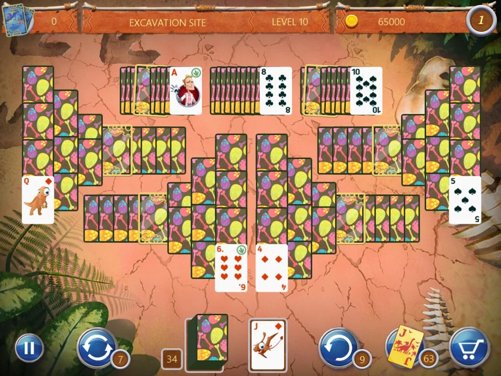 Изображение игры: Solitaire TED and PET