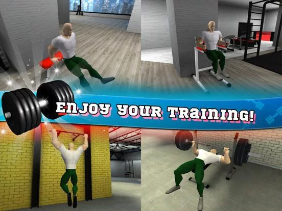 Изображение игры: Fitness Gym Bodybuilding Pump