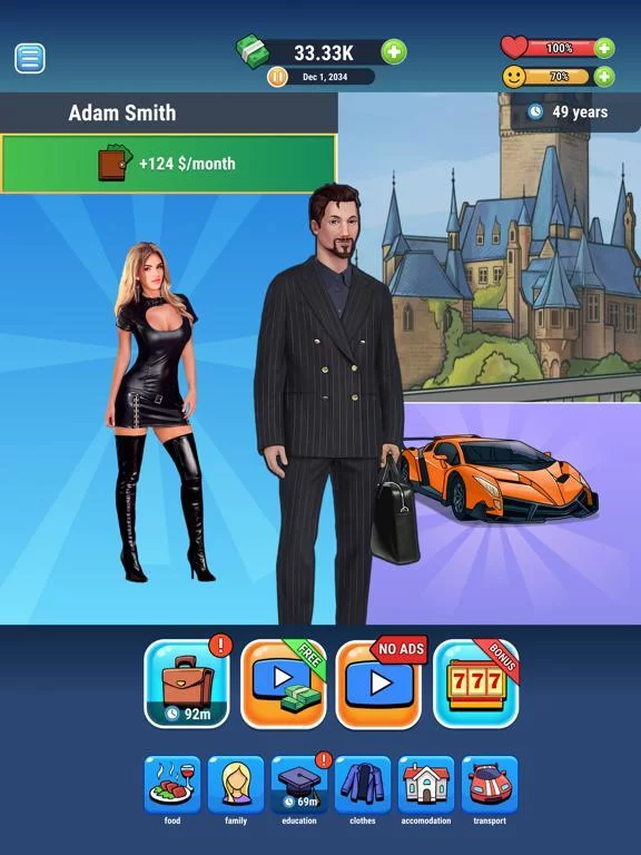 Изображение игры: Money Masters: Life Simulator