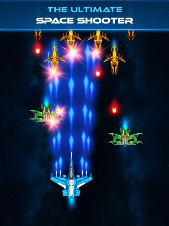 Изображение игры: Space Shooter Star Squadron VS