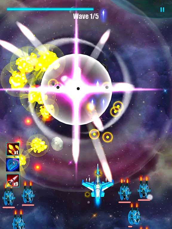 Изображение игры: Space Shooter Star Squadron VS