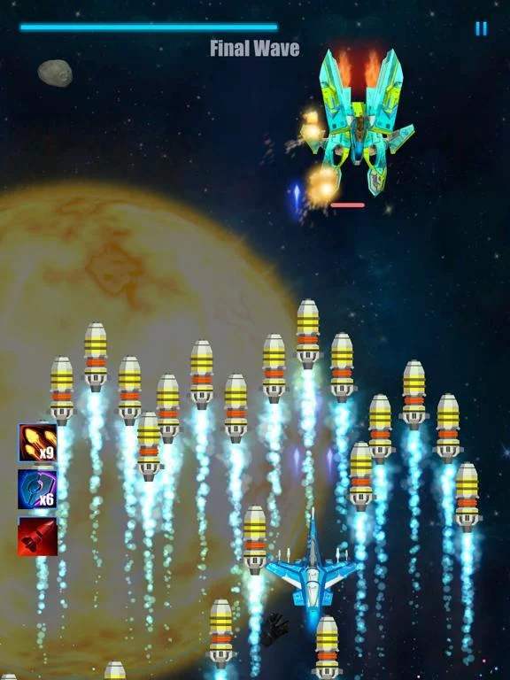 Изображение игры: Space Shooter Star Squadron VS