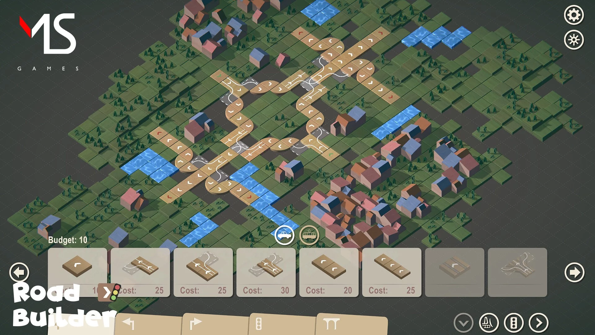 Изображение игры: Road Builder