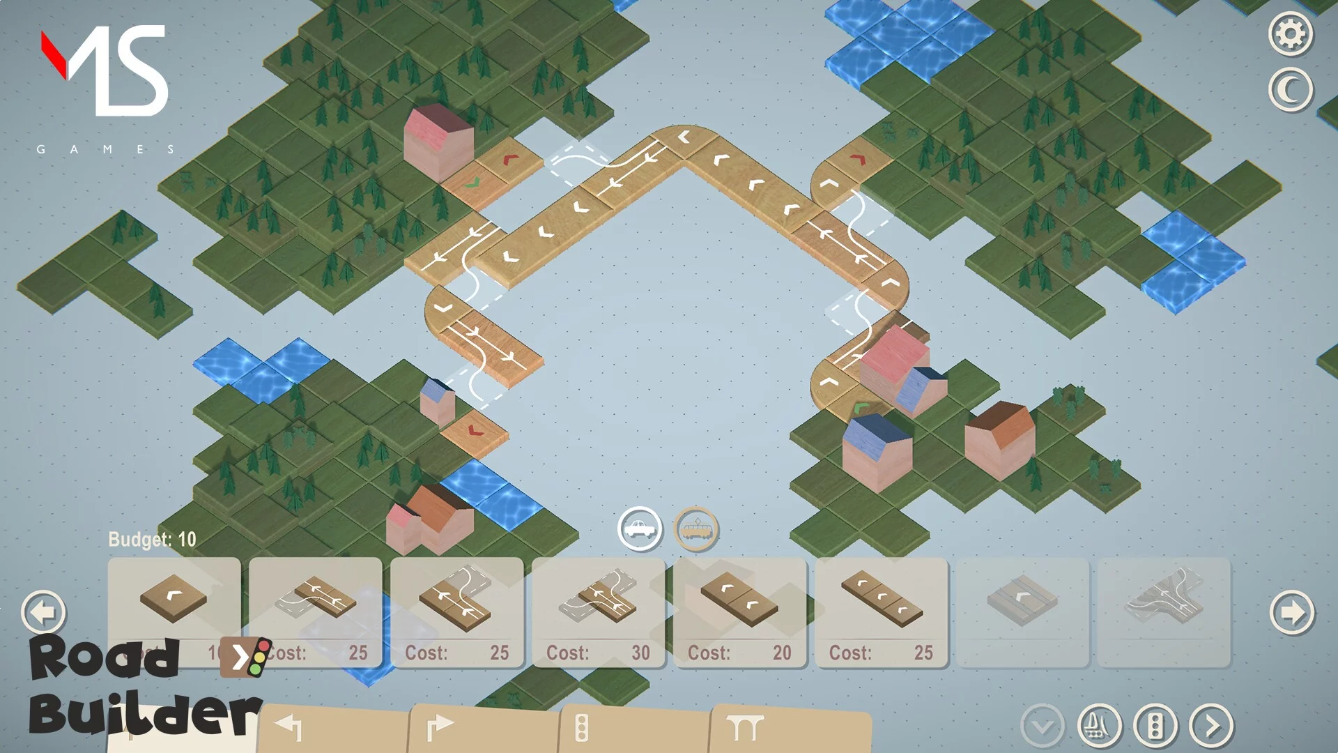 Изображение игры: Road Builder