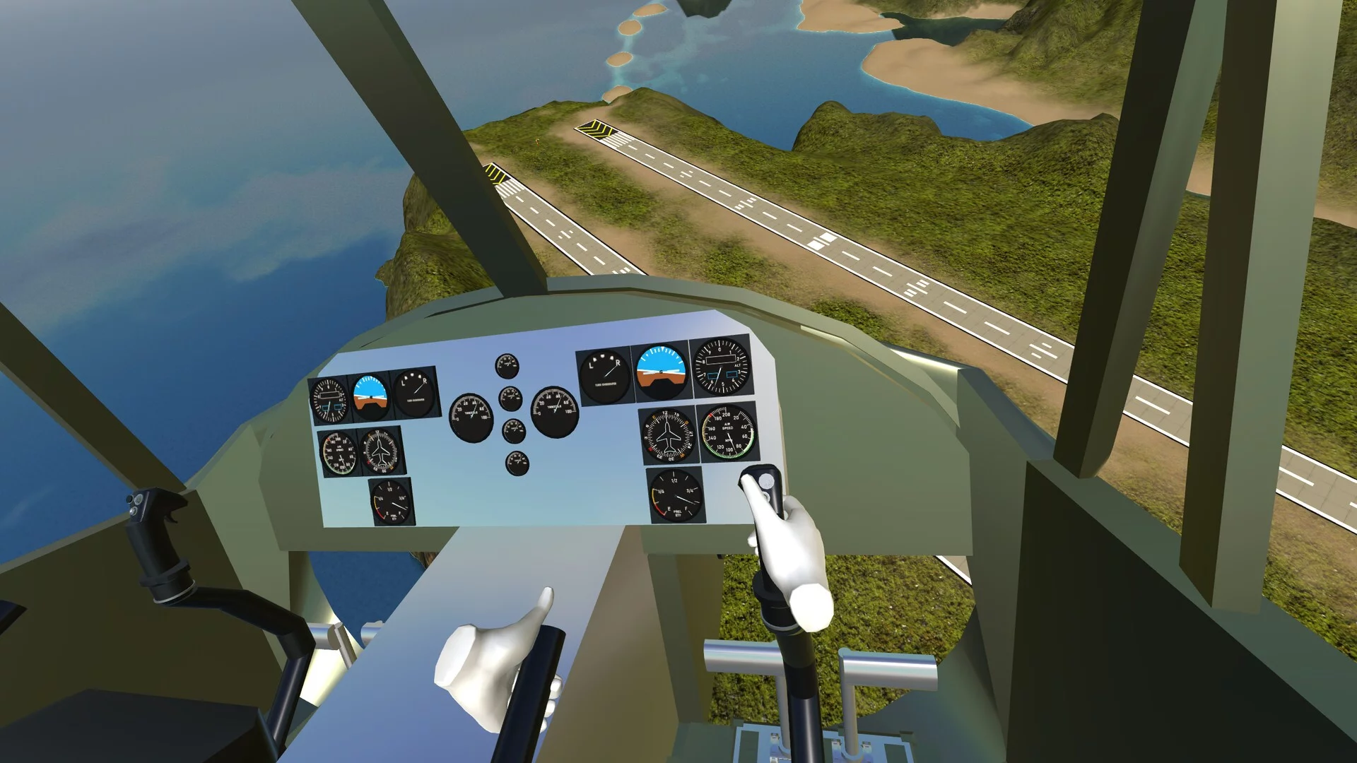 Изображение игры: SimplePlanes VR