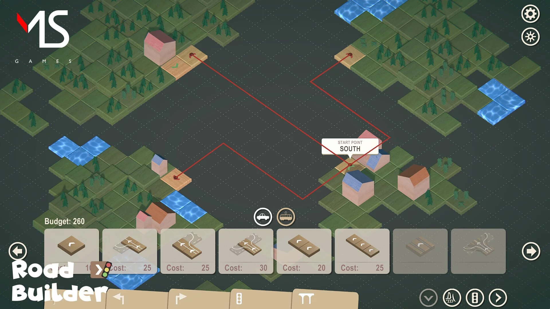 Изображение игры: Road Builder