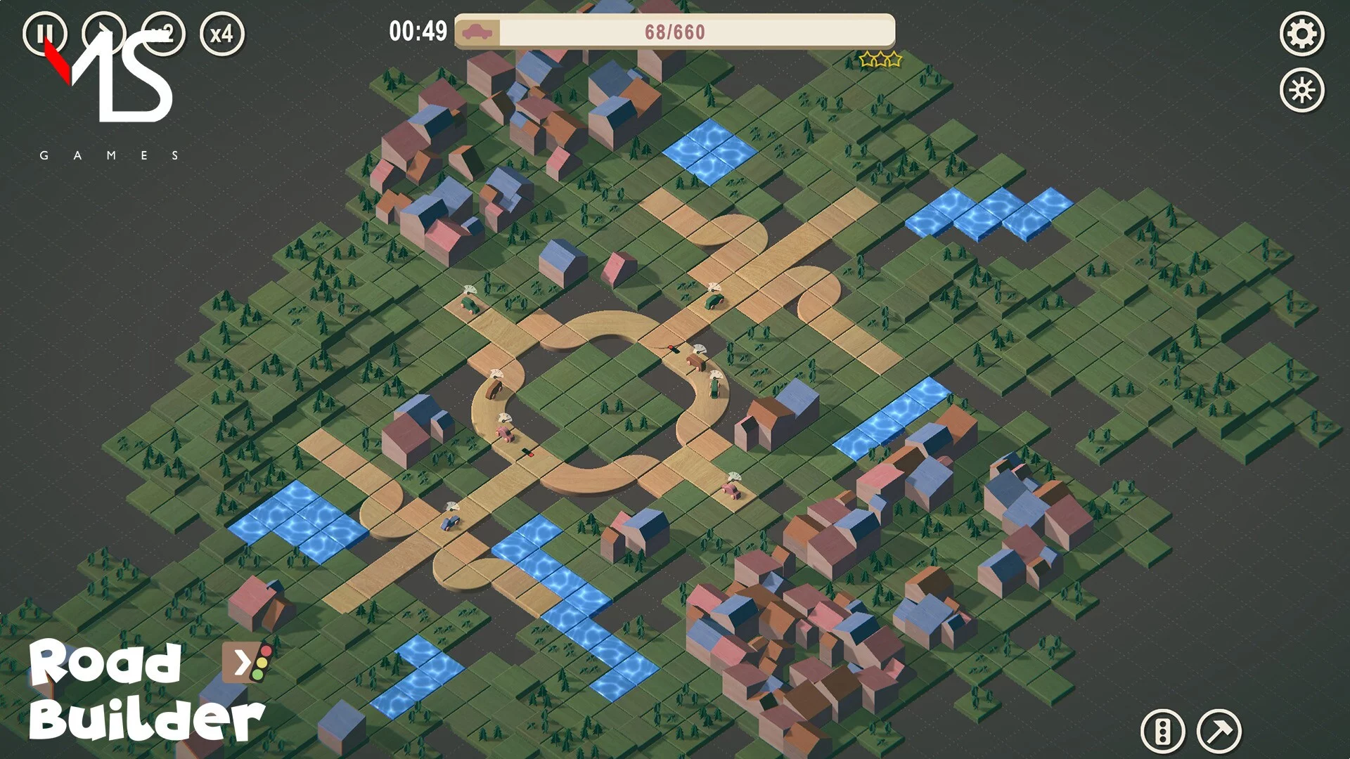 Изображение игры: Road Builder