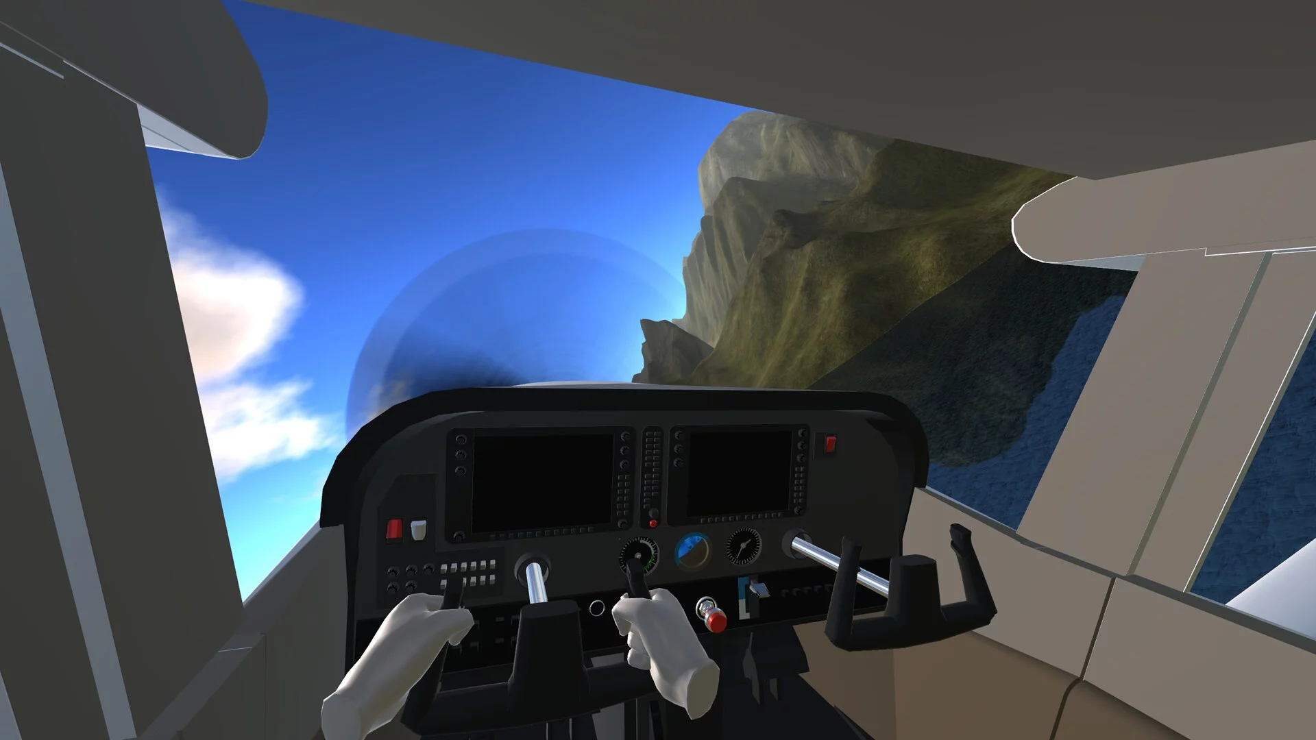 Изображение игры: SimplePlanes VR