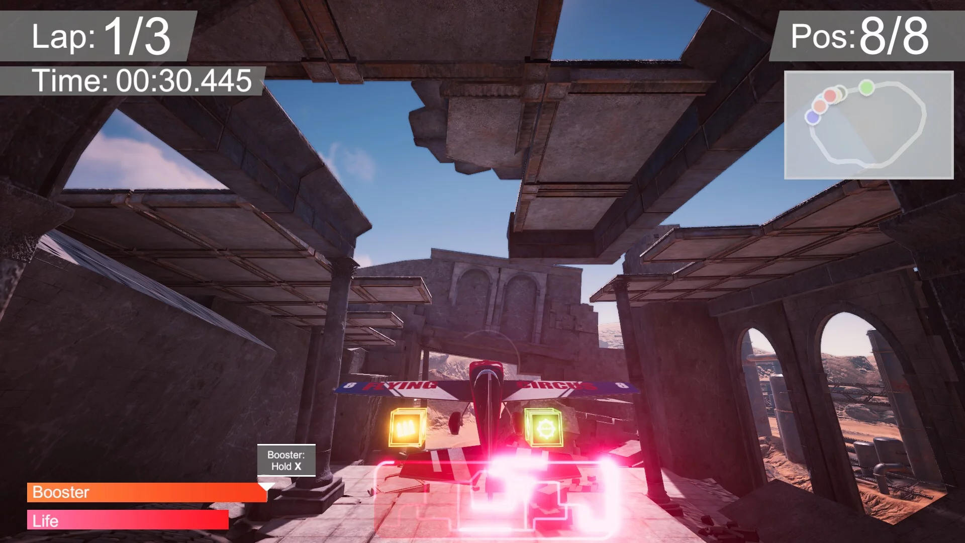Изображение игры: Airplane Racer 2021