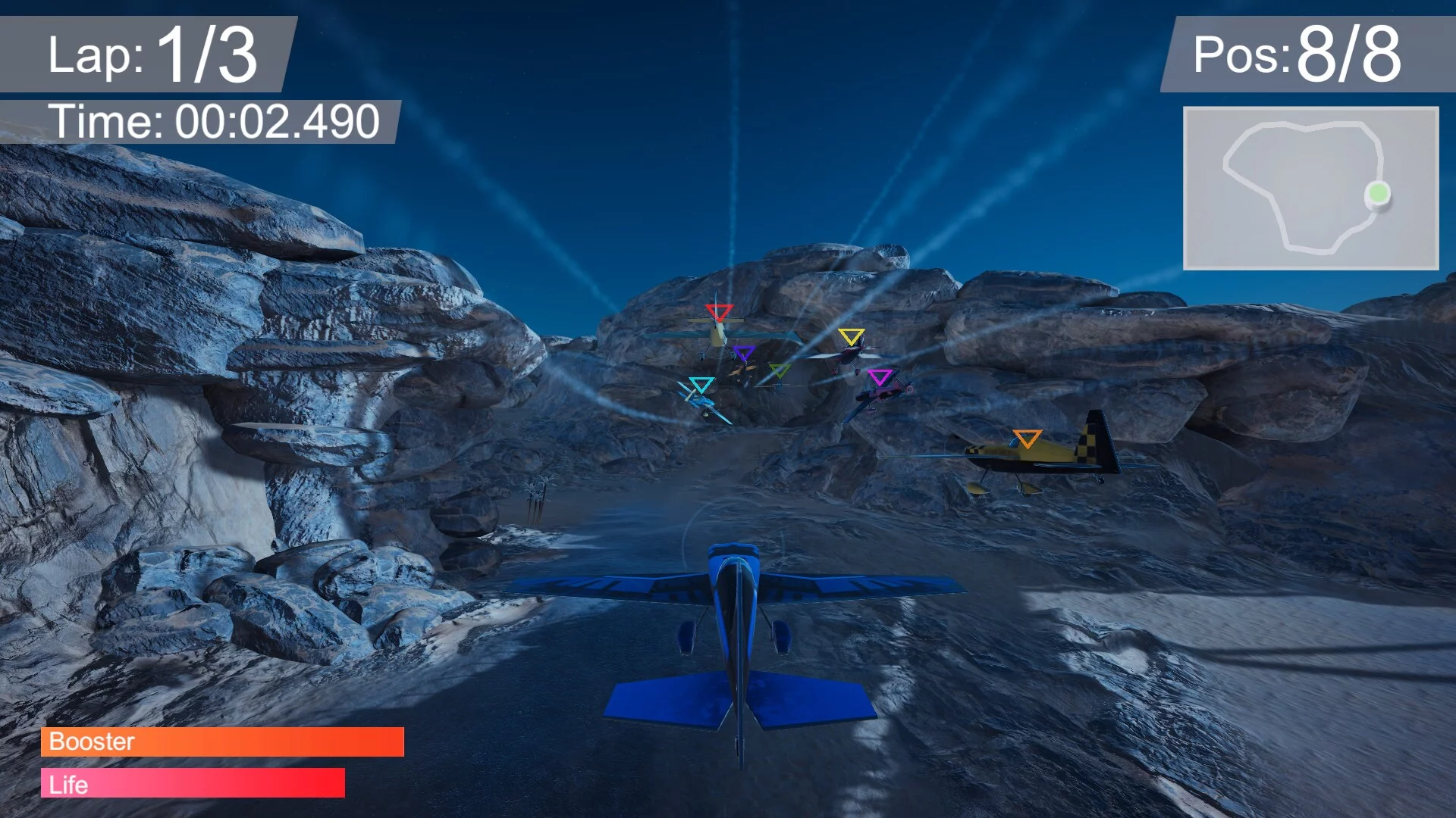 Изображение игры: Airplane Racer 2021