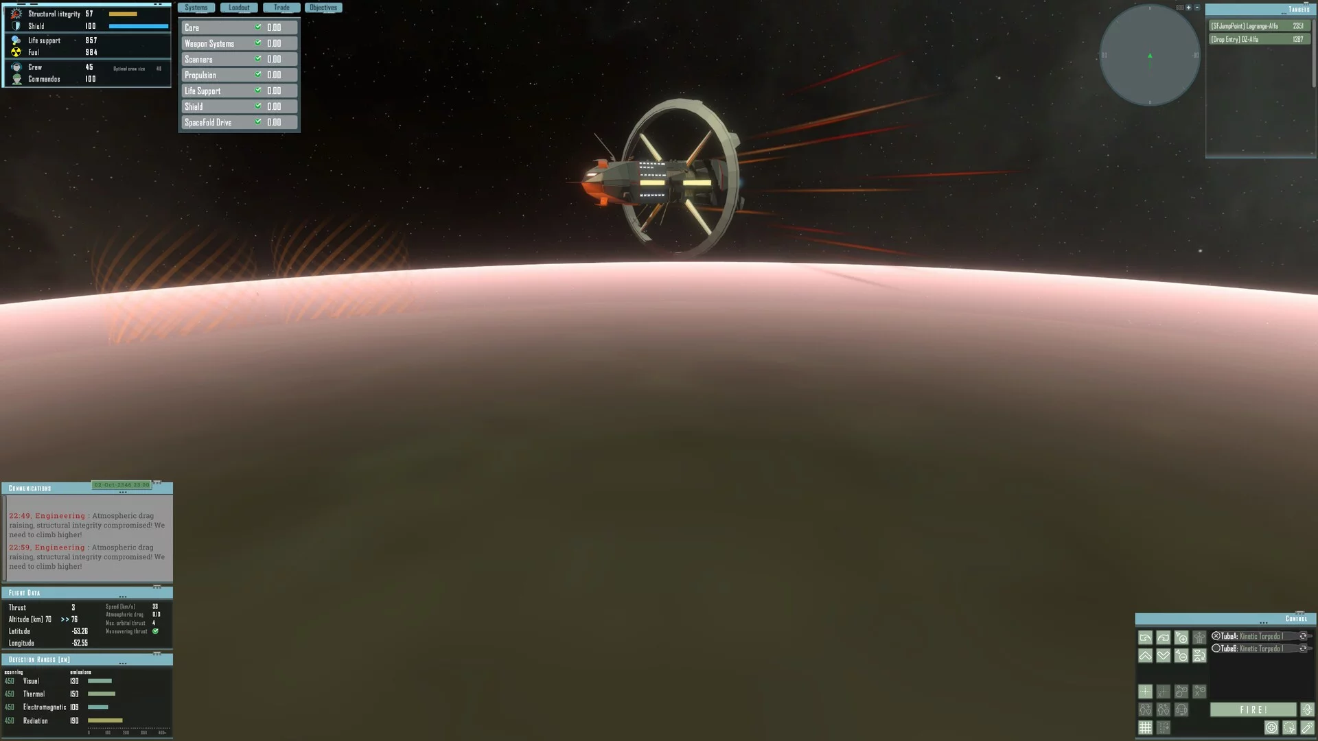 Изображение игры: PlanetDrop - A Tiny Space Adventure