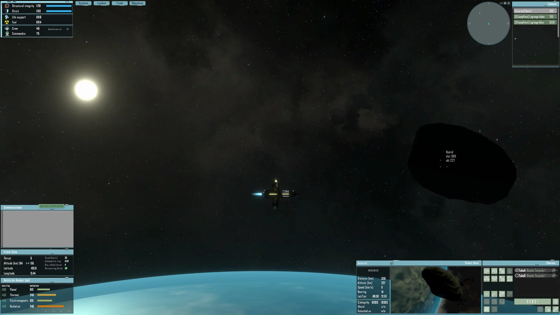 Изображение игры: PlanetDrop - A Tiny Space Adventure