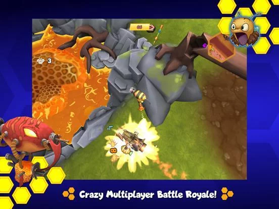 Изображение игры: Battle Bees Royale