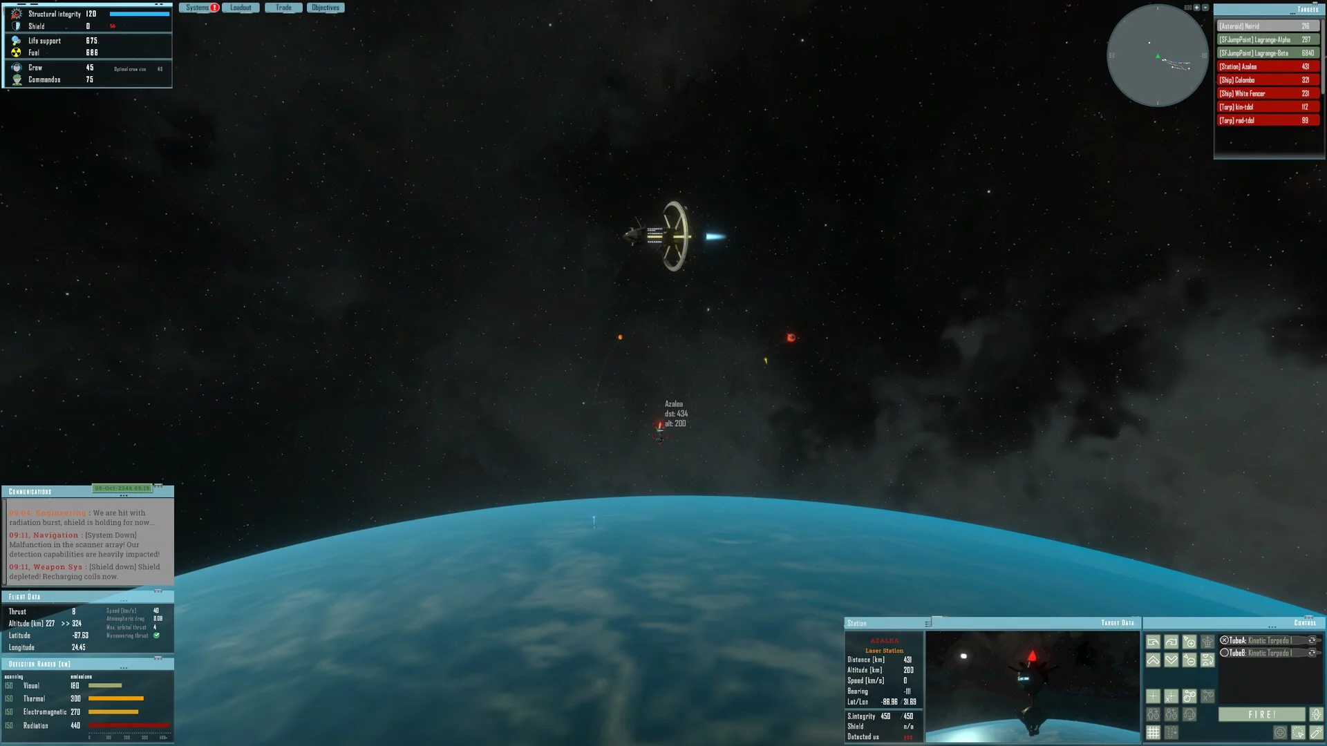 Изображение игры: PlanetDrop - A Tiny Space Adventure