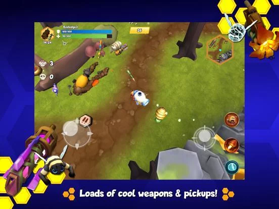 Изображение игры: Battle Bees Royale