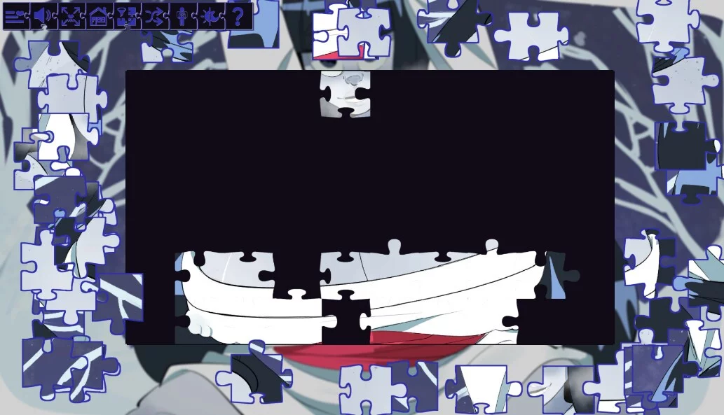 Изображение игры: Love Hentai and Puzzles: Yokai