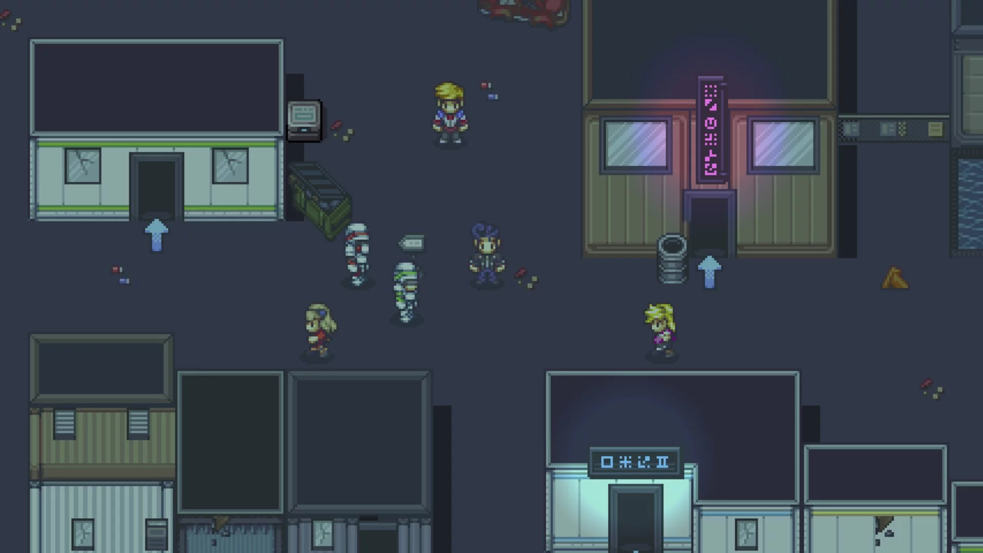 Изображение игры: Cyberpunk Fighting