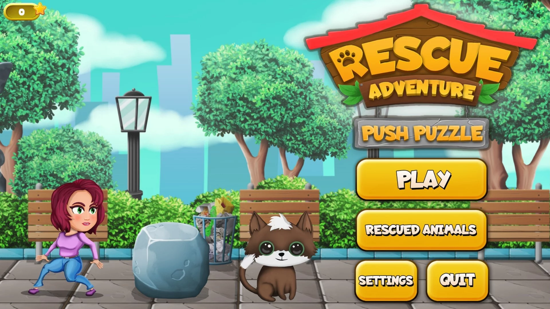 Изображение игры: Push Puzzle - Rescue Adventure