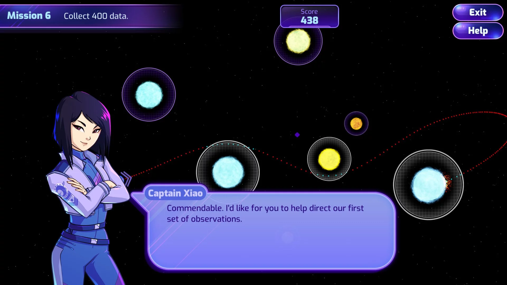Изображение игры: Starlight Explorers