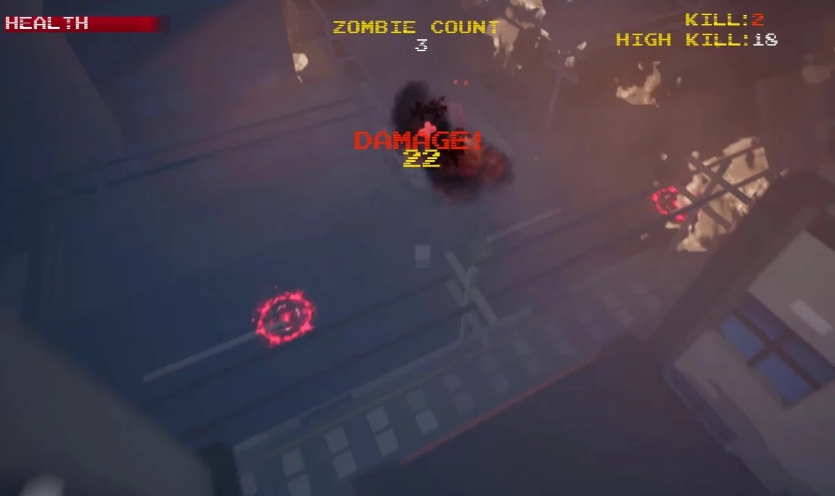 Изображение игры: Geo Zombies