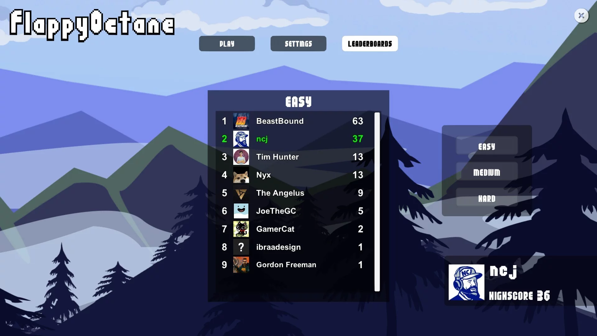 Изображение игры: Flappy Octane