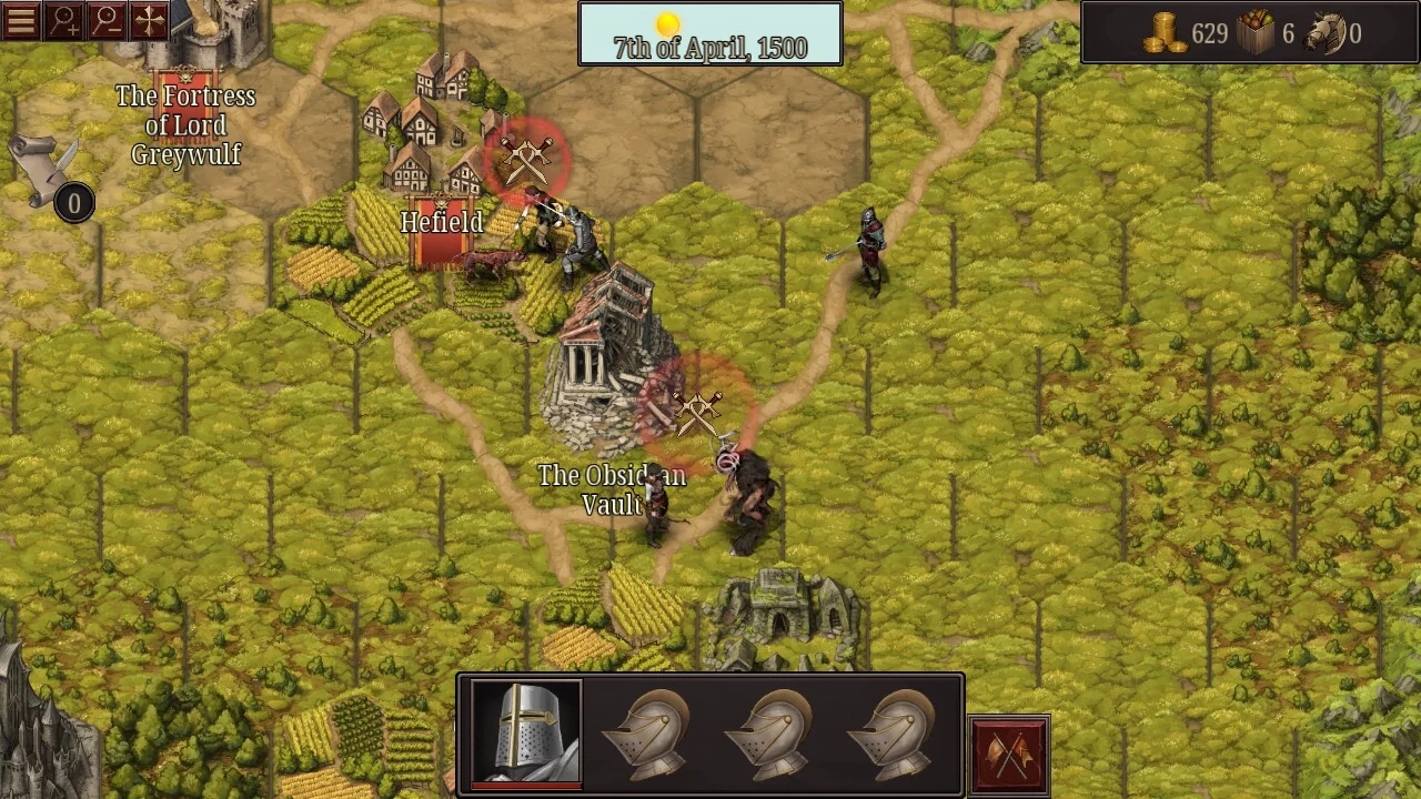 Изображение игры: The Lost King of Avallon