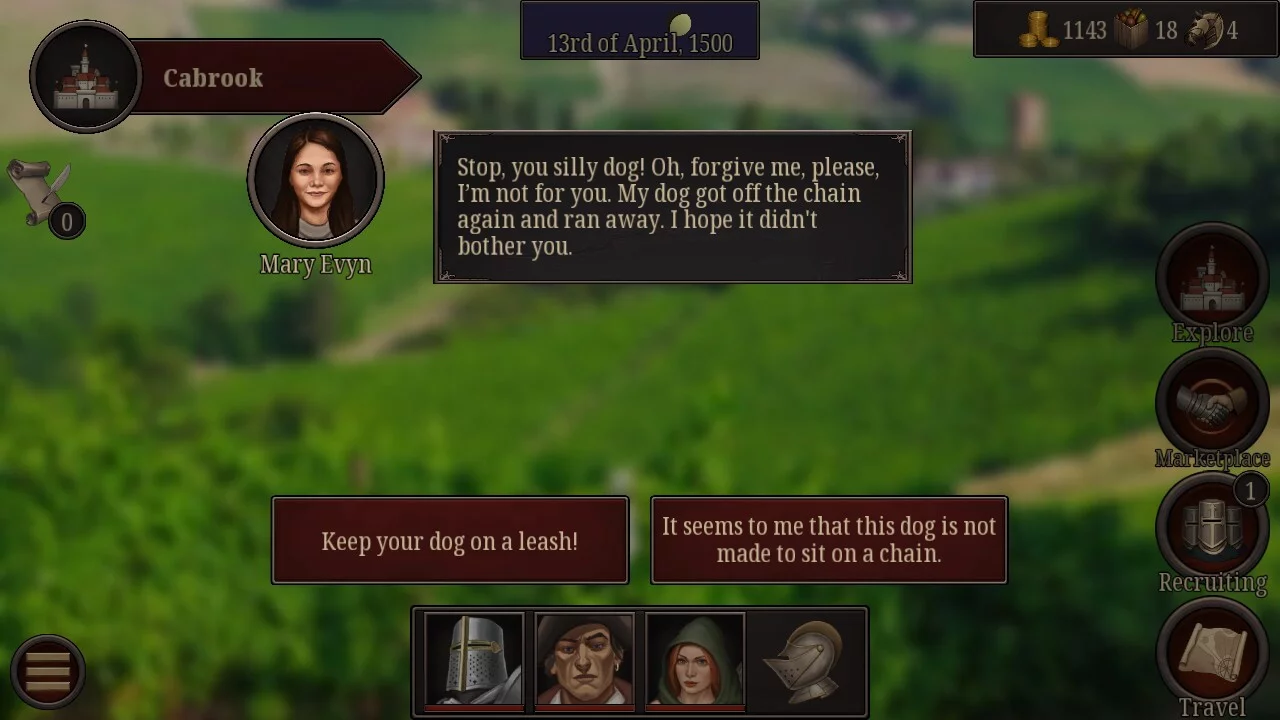 Изображение игры: The Lost King of Avallon